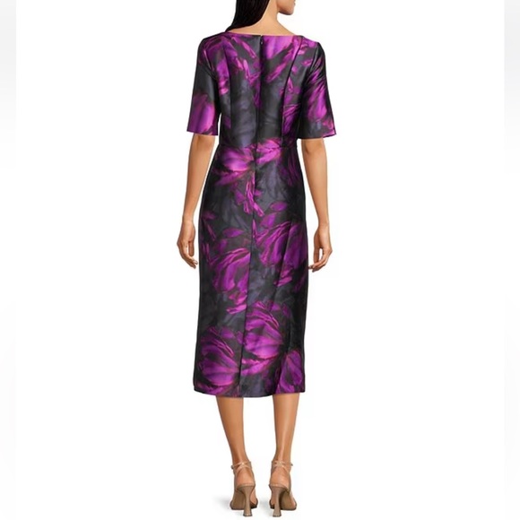 NWT Kay Unger Tallulah Tea Length Dress - Picture 4 of 13